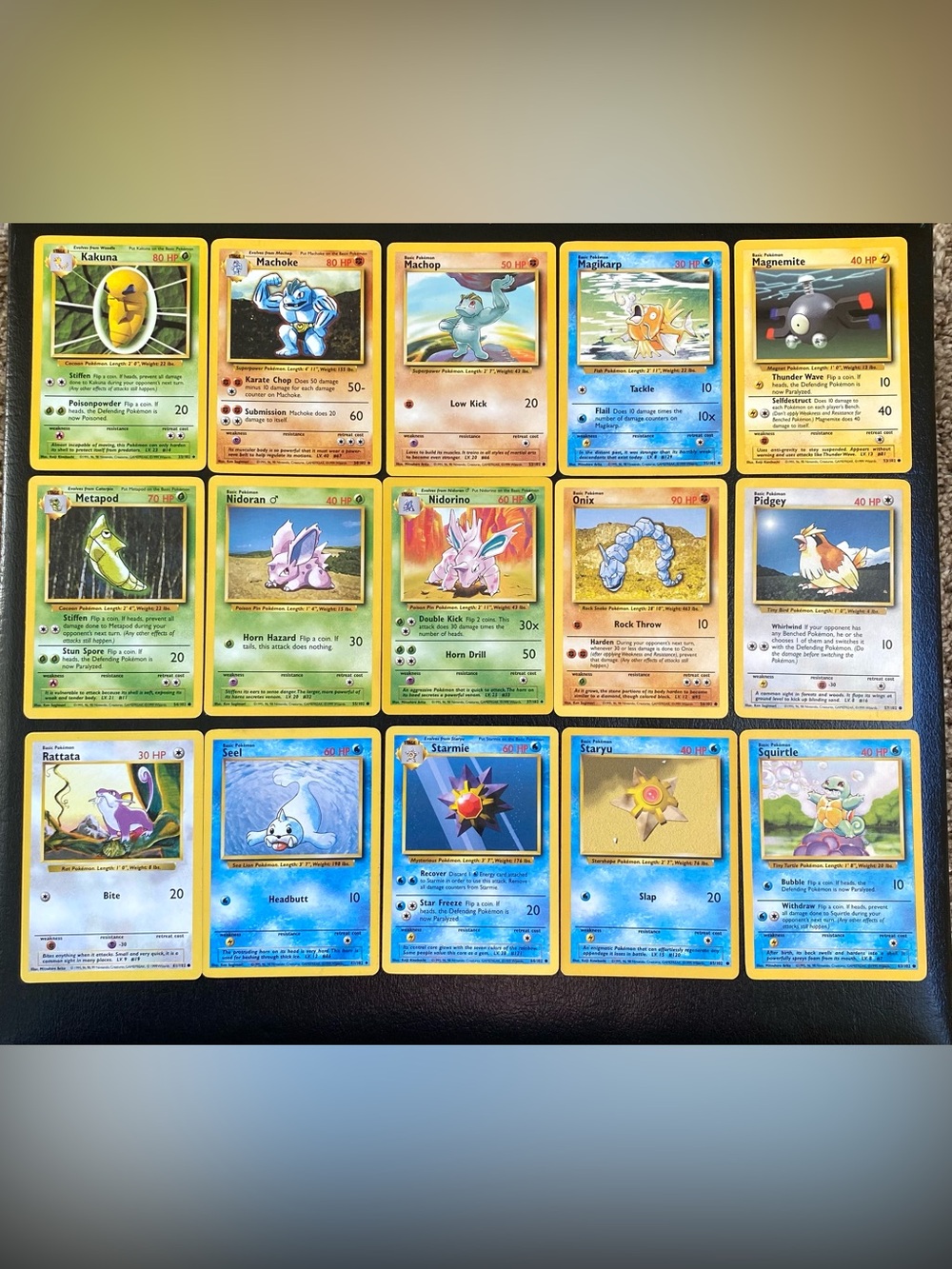 Pokémon Vintage Cards from Base Set 102 - Qty 15 - Picture 2 of 13